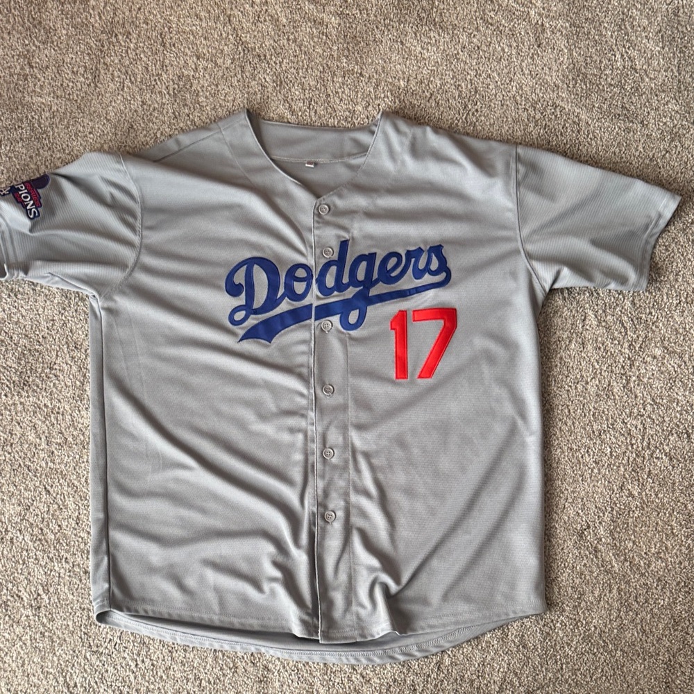 Gray Ohtani Dodgers Jersey